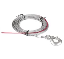 Steel rope With Hook 4.8mm x 15.2m for Cub 3