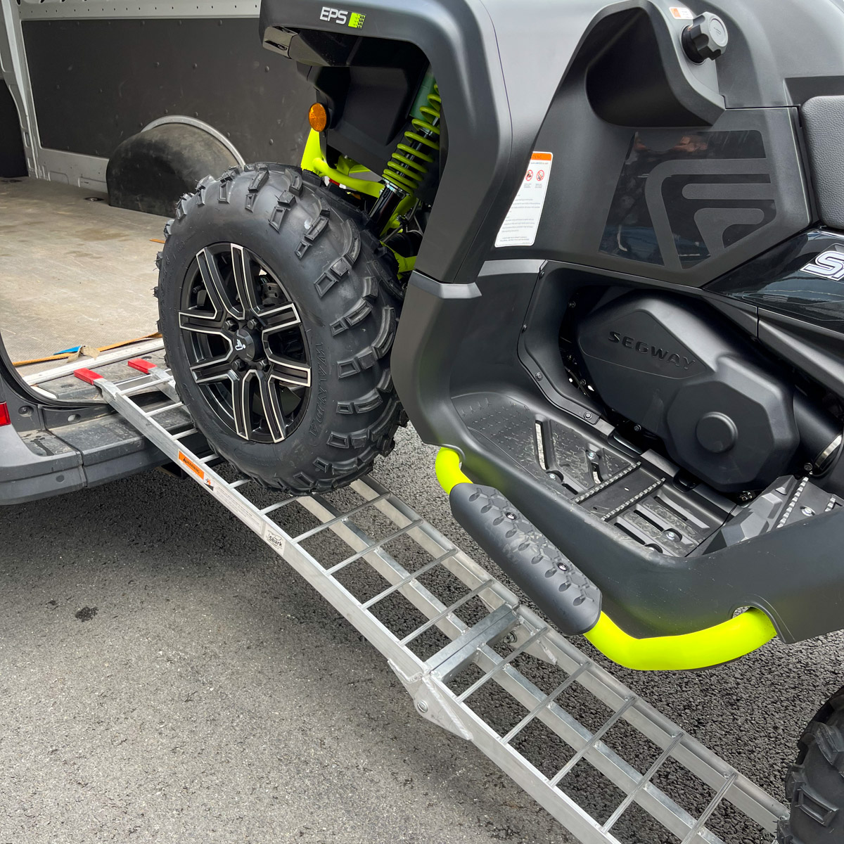 SHARK ATV, MOTO hliníkový nájezd ( 1 kus), nosnost max. 340 kg