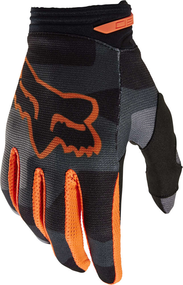 FOX 180 Bnkr Glove  - L, Grey Camo MX23