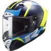 LS2 FF805 THUNDER C RACING1 GL.BLUE H-V YELLOW