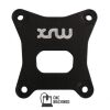 XRW REAR PLATE BLACK TEXT. - RZR 1000 XP