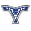 XRW FRONT BUMPER X16 POLISHED PHD BLUE