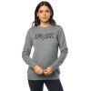 FOX Fheadx Crew Fleece, Heather Graphite, LFS