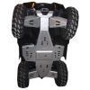Ricochet ATV Polaris XP550/850 2009-19, Skidplate set with floorboard plates