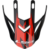 LS2 MX437 EVO PEAK ROAR BLACK RED