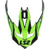 LS2 MX470 PEAK NIMBLE BLACK WHITE GREEN