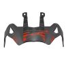 LS2 MX702 PEAK CRAZY MATT BLACK RED