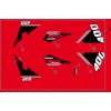 KOMPLETNÍ POLEPY - LINHAI LOGO (RED PLASTIC) 400