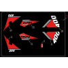 KOMPLETNÍ POLEPY - LINHAI LOGO (BLACK PLASTIC) 400