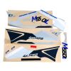 KOMPLETNÍ POLEPY - LINHAI LOGO ( WHITE PLASTIC) M550L