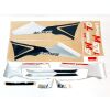 STICKER SET OF LINHAI LOGO FOR M570L (BLACK PLASTIC)