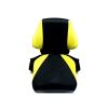 PASSENGER BACK REST, FLUORESCENT GREEN