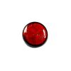 Round red reflector M6