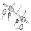 REAR LEFT DRIVE AXLE(XL)
