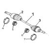 REAR RIGHT DRIVE AXLE（XL）