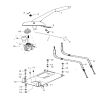 AUXILIARY BRAKE AND SHIFT ROD  (DOUBLE SEAT STYLE)