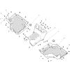 Foot pedal plastic parts