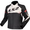 LS2 APEX MAN JACKET BLACK WHITE RED