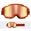 LS2 CHARGER GOGGLE H-V ORANGE WITH IRIDIUM VISOR
