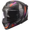 LS2 FF818 STORM III SPORTY GREY PURPLE