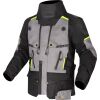 LS2 APOLLO MAN JACKET BLACK DARK GREY H-V YELLOW