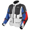 LS2 BREAKOUT MAN JACKET GREY BLUE RED
