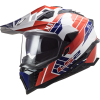 LS2 MX701 EXPLORER ATLANTIS G.WHITE RED BLUE