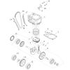 PISTON, CRANKSHAFT, CYLINDER