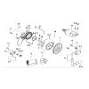 MOTOR STARTING、FLYWHEEL MAGNETO、C.D.I.