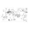 MOTOR STARTING、FLYWHEEL MAGNETO、C.D.I.