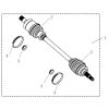 FRONT RIGHT DRIVE AXLE