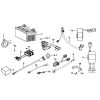 BATTERY、HORN、RELAY、RECTIFIER
