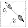 REAR RIGHT DRIVE AXLE (MATCH REAR DIFF. GEAR-BOX 35780)