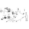 BATTERY、HORN、RELAY、RECTIFIER