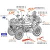 DECALS (LINHAI) (ORANGE、WHITE INJECTION FENDERS)