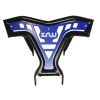 XRW PLASTIC PLATE PHD BUMPER X16 - BLUE - ONLY PLASTIC PART