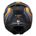 LS2 FF910 ADVANT II GLIDE BLACK ORANGE S