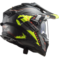 LS2 MX701 Explorer C EXTEND Matt H-V Yellow XL