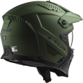 LS2 OF606 DRIFTER SOLID MATT MILITARY GREEN-06 S