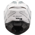 LS2 FF811 VECTOR II ALIZER M.WHITE SILVER-06 4XL
