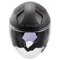 LS2 OF603 INFINITY II SOLID MATT BLACK-06 S