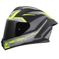 LS2 FF820 RAPID III HYPER BLACK H-V YELLOW XXL