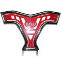 XRW BUMPER X16 POLISHED - PHD RED - AEON COBRA 350
