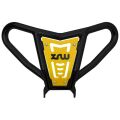 XRW FRONT BUMPER X17 BLACK PHD YELLOW - YAMAHA YFM 700R