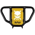 XRW FRONT BUMPER XR9 BLACK PHD YELLOW - YAMAHA YFZ 450R