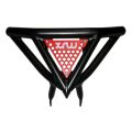 XRW FRONT BUMPER XR10 BLACK PHD RED YAMAHA 700