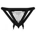 XRW BUMPER XR10 Black ALU PLATE - YAMAHA YFZ 450 R