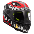 LS2 FF812 KID PUNK GREY RED L
