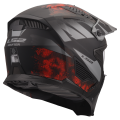 LS2 OF606 DRIFTER GAS GREY RED-06 XXL