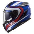 LS2 FF327 CHALLENGER FUSION BLUE RED 3XL